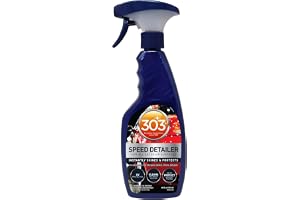 303 Products Speed Detailer 473 ml – omedelbar glans och UV-skydd för alla utomhusytor – rengör mellan tvättarna skötselset f