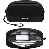 UGREEN Travel Organizer Storage Electronics Accessories | Standard Waterproof Cable Bag S Black