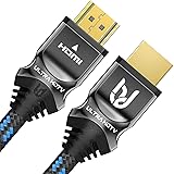 Ultra HDTV Premium 8K HDMI 2.1 Kabel 2m, 4K 120Hz & 8K 60Hz, PS5 & Xbox Series X Ready, HDR10+, eARC, Dolby Vision, Ultra Hig