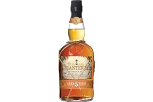 PLANTERAY RUM - (Ex Plantation) - 5 ans Barbados - Rhum Vieux Ambré - Origine : Barbade - Notes de Cacao & Fruits secs - 40% Alcool - 70 cl