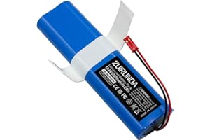 ZUIRUNDA 14.4V 3000mAh Li-ION Batterie de Rechange pour iLife V3s Pro V50 V5s Pro V8s X750 pour Medion MD 18500 18501 18600 Aspirateur Home Cleaner Robot Domestique