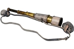 ROORKEE INSTRUMENTS (INDIA) A NAUTICAL REPRODUCTION HOUSE Kelvin & Hughes Spyglass Telescope With Leather Carry Case by Roorkee Instruments India