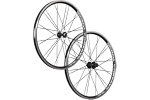 Vuelta Crosser x ll Paire de roues 26’’ pour vélo, Shimano HB/FH-RM40, noir, 24 trous