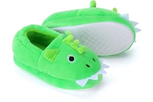 Dream Bridge Pantoufles pour Enfants, Chaussons en Peluche d'hiver pour Tout-Petits