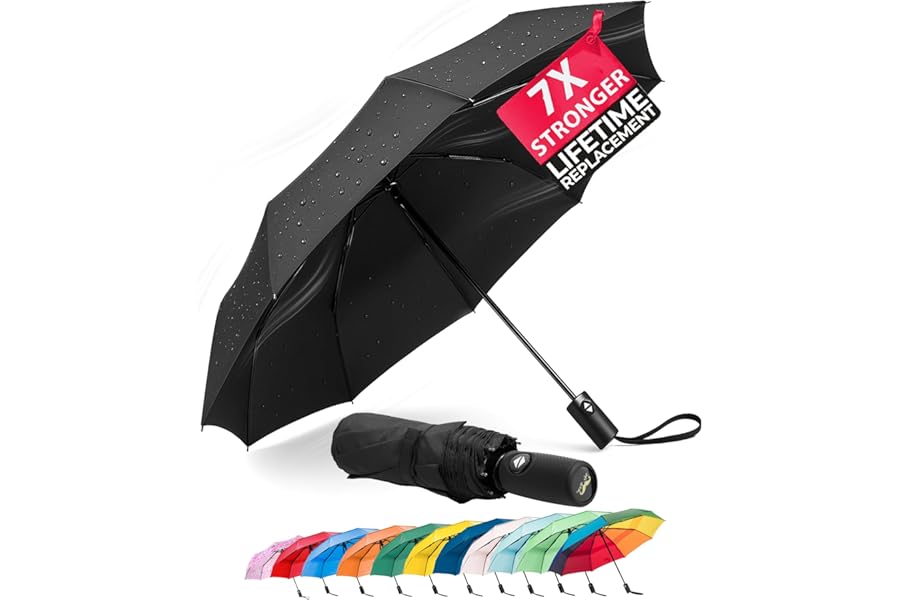 Mr. Pen- Windproof Travel Umbrella, Automatic Umbrellas for Rain