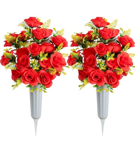 YUTOU 100 Stück Künstliche Blumen Köpfe, Seide Kunstblumen