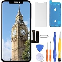 Batterie IPhone Haute Capacité - Kit Remplacement Avec Outils, Autocollant étanche, Jusqu'à 48h D'autonomie, Charge Rapide