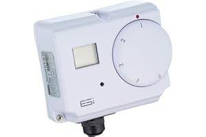ESI - Energy Saving Innovation Controls ESCTDEB ESI Controls Electronic Dual Cylinder Thermostat, White