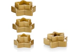 Tescoma 630864 Delicia Tagliabiscotti Doppio Taglio Stelle , 6 Misure