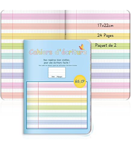 Cahier D'Écriture Réutilisable Pour Enfants 3-8 Ans - Apprentissage Lettres, Chiffres, Dessin Avec Stylo Magique