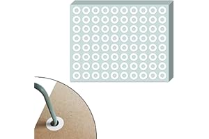 TOWNSTIX 3600 Piezas - Arandela Adhesivas para Hojas Archivador, Pegatinas Agujeros Anillas Refuerzo - Blanca (3600 Stück)