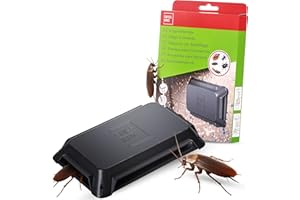 SWISSINNO Trappola per Insetti Striscianti con Esca Alimentare – 2 Trappole Adesive per Scarafaggi Pesciolini d’Argento Coleotteri Porcellini di Terra Ragni – Per Interni Monitoraggio Infestazioni