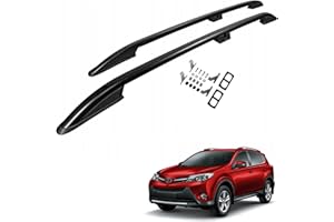 ‎CHROMEMASTER CHROMEMASTER | Dachreling Dachträger | Kompatibel mit Toyota Rav4 2013-2018; Zur Befestigung der Dachgepäckträger, Dachboxen oder Dachfahrradträger | Robuste Konstruktion aus Aluminium
