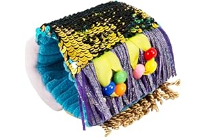 HNYG Fidget Blanket for Adult with Dementia,Dementia Activities for Senior,Alzheimers Products for Elderly,Games for Seniors with Dementia,Fidget Wrist Cuff Sensory Bracelet Toy for Seniors,Dementia Gifts