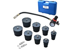 ‎ZOOMTOOLS Zoomtools 9tlg Turbolader Ladeluft System Adapter Satz Ladeluftkühler Abdrücksatz Prüfwerkzeuge für Ladeluftschläuche