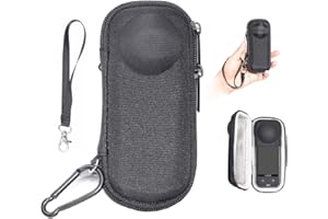 Fotoleey Twarda obudowa przenośna do Insta360 X4, czarny, Travel