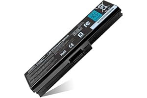 HUBEI PA3817U-1BRS PA3817U Reemplazo de la batería del portátil para Toshiba Satellite C655 C675 C675D L645 L645D L655 L655D L675 L675D L745 L755 L755D P745 P755 P775 M645 A660 A655 Series(10.8V 5200Mah)