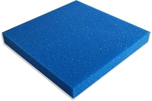 WILTEC Tapis Japonais Mousse 100x100x5cm 20ppi Filtre Bassin Aquarium Filtration Eau