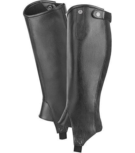 BUSSE Wadenchaps SOFT - Elastische Reit-Chaps In Dunkelbraun