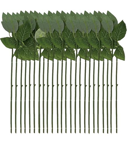 Fil De Fleurs 100 Pièces Fil De Fer Fleur Vert Stem Wire Pour