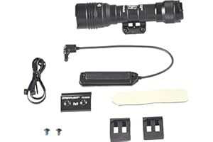 Streamlight 88127 ProTac Rail Mount HL-X Pro USB 1000-Lumen High Candela - Luz larga para pistola de combustible múltiple, incluye Jack-Cap, kit M-Lok, interruptor de presión, herramienta y batería