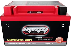 MMG Batteria Powersports sigillata agli ioni di litio YTX7A-BS 12 Volt 160 LCA per motociclette Scooter e ATV (MMG2)