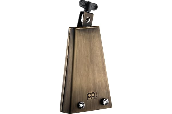 Meinl Percussion Ajuch Cloches en Laiton Taille L pour Faible pas MJ-GB