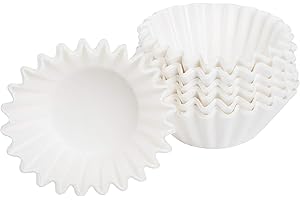 Smartpeas 440 Duże Papiery Do Filtra Kawy - Rozmiar 80/200 Mm - Filtrujące Papiery Do Kawy Do Kawy - Biały Kolor - Wybitne 28 G Papierowe Filtra Do Kawy