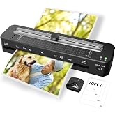 A3 Laminator 5 in 1 for A3 A4 A5 A6 Laminating Machine | Hot &amp; Cold Mode with Paper Cutter, Corner Rounder and 20 Lamination