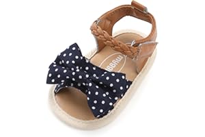 DAY8 Sandales Fille Bébé Princesse Mode Boheme Chaussure Bébé Fille Bapteme Été Pas Cher Chaussures Bébé Fille Premier Pas Sandales Bout Ouvert Bébé Fille Naissance 0-12 Mois