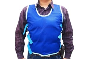 IFOOFI Asarly Chaleco de enfriamiento con paquetes de hielo de 24 piezas para hombres y mujeres, ropa de enfriamiento para clima cálido, chaleco frío personal de enfriamiento para alivio de calor