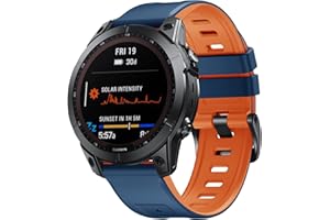 ANBEST Pasek kompatybilny z Garmin Fenix 6X Pro oraz 7X, pasek wymienny 26 mm