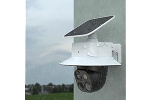 Akoemxeeo Support de caméra eufy Security SoloCam S340 - Caméra de sécurité étui - Résistant aux intempéries - Pour installation en extérieur - Compatible avec eufy Security SoloCam S340