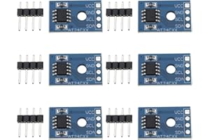 Create idea 6x AT24C256 SMD Memory Module I2C Interface Serial EEPROM 2.7-5.5V 5mA Suitable for Data Storage Module