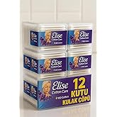 Nistabolje 12 Boxes of Ear Trash Cotton Ear Cleaning Stick