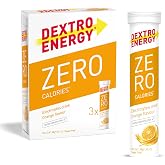 Dextro Energy, Calorie Free Electrolytes, Orange, 3 x 20 Sugar Free Electrolyte Tablets (Pack of 3)