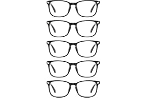 CCVOO Lesebrillen damen herren mit blaulichtfilter Augenoptik Brille Lesehilfe für Damen Herren