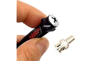 CNDST 1080P 2MP HD 2000TVL 4-en-1 TVI/CVI/AHD/CVBS CCTV Mini cámara de Seguridad de espía estenopeica, para 960H DVR, Lente de f3.6mm, 90 Grados, DC 12V 1A