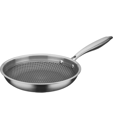 GSW 868402 Padella Wok Asia Con Coperchio In Vetro, Diametro: 32 Cm Padella Antiaderente 32 Cm