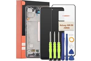 TGHongKy für Samsung Galaxy A53 5G A536B Display für Samsung Galaxy A53 5G LCD Ersatzbildschirm ErsatzPanel Touch Digital Komplette Assembly mit Werkzeug-Kit - [Schwarz mit Rahmen]