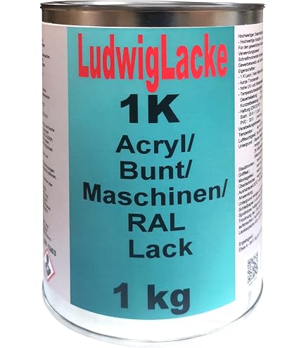 Ludwiglacke Spraydosen Set – 5x 400ml Autolack Glänzend In RAL 3002 Karminrot, Für Innen & Außen
