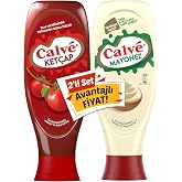 Calve Ket&ccedil;ap 610 g + Mayonez 540 g 2'li Set