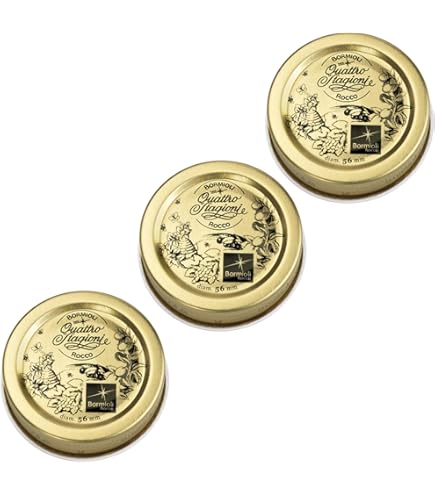 Vasetti Bormioli Rocco Quattro Stagioni 15 Cl - Set 12 Pezzi Con Ricettario, Per Conserve E Decorazioni - Foto 7