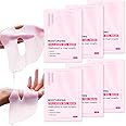 6pcs Pink Collagen Jelly Gel Face Mask - Collagen Face Mask For Glass Glow Skin, Korean Glass Skin Collagen Mask With Deep Moisturizing, Firming & Barrier Repair, Vegan & Cruelty-Free