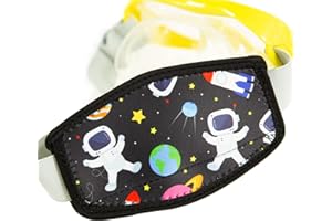 AMUSEPROFI Neoprene Diving Mask Strap Cover for kids – Diving Mask Slap Straps - Neoprene Cover for Dive and Snorkel Masks- Kids’ Neoprene Cover for Swimming Goggles