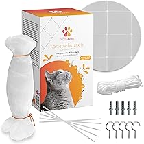 Corpower Katzennetz 10x3m - Balkonschutz Ohne Bohren Für Katzen