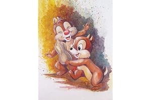 DCIDBEI Kit de Peinture Diamant 5D à Faire Soi-même avec des Lapins avec des Arachides et des Strass Accessoires de Broderie Diamant Peinture au Numero Point Croix pour Décoration Murale 30 x 40 cm