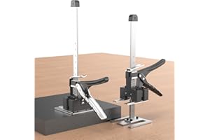 KDFALO Arbeitssparender arm Mit Skala,2 Stück 39cm Handwerkzeugheber Bis Zu 240 KG,Möbelheber Fliesenheber Türheber Hebevorrichtung zum Heben und Verstellen von Fliesen,Türen,Schränken