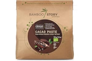 Cru | Pâte de Cacao | BAMBOO STORY | Palets | Criollo | Pérou | 150g | 100% Pur