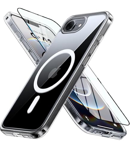 Ivoler Klare Hülle Für IPhone 16 (6,1 Zoll) – Stoßfest, Vergilbungsfrei & Transparent In Rosa